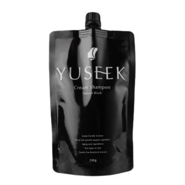 YUSEEK クリームシャンプー ナチュラルブラック