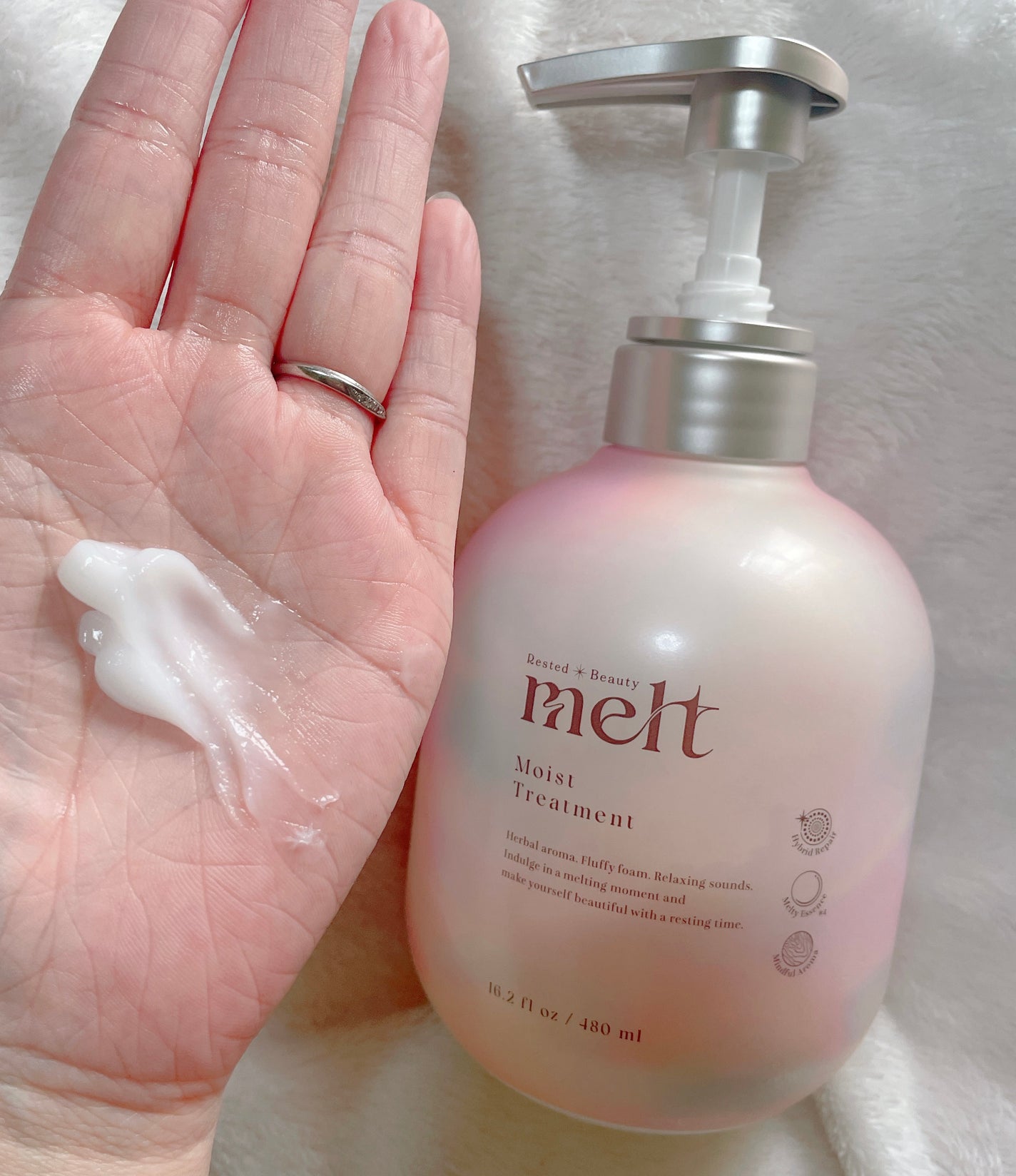 メルト モイストシャンプー/トリートメント/melt/市販シャンプーを使ったクチコミ(3枚目)