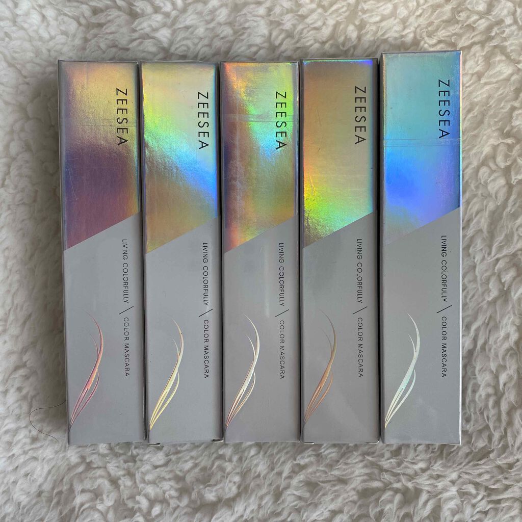 ダイヤモンドシリーズ カラーマスカラ/ZEESEA/マスカラを使ったクチコミ（1枚目）