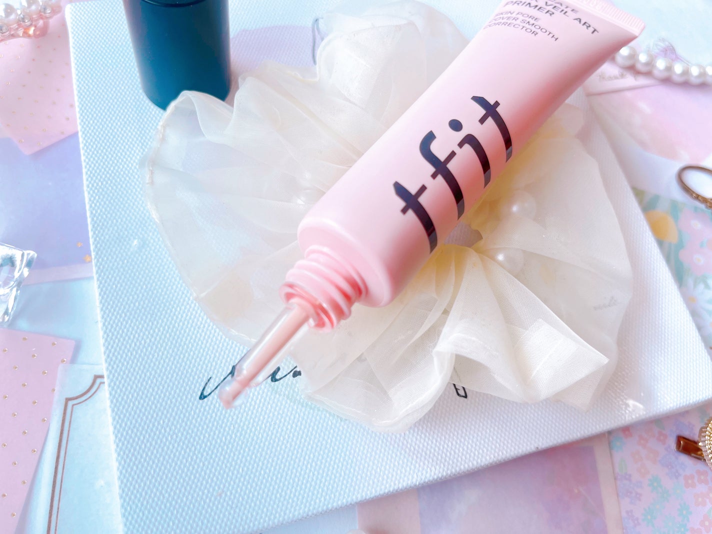 デリケートシルクベールアートプライマー/TFIT/化粧下地を使ったクチコミ(2枚目)