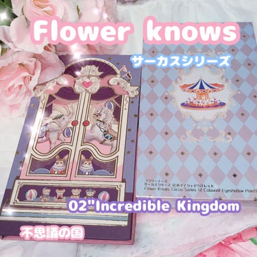 サーカスシリーズ12色アイシャドウパレット  02 Incredible Kingdom/FlowerKnows/パウダーアイシャドウを使ったクチコミ（1枚目）