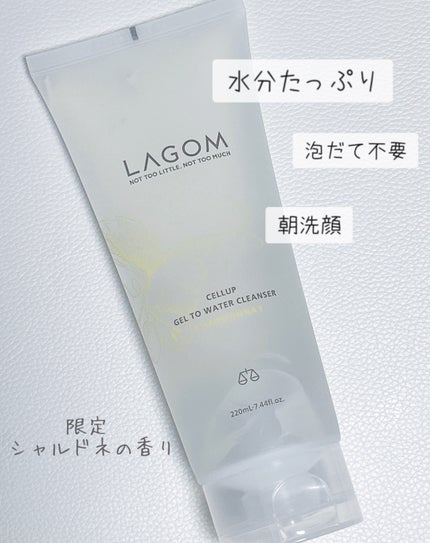 ジェルトゥウォーター クレンザー(CH)/LAGOM /その他洗顔料を使ったクチコミ(1枚目)