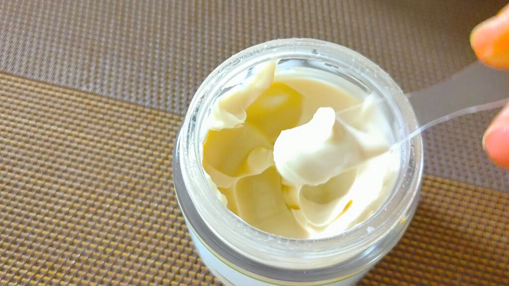 薬豆栄養クリーム/ROUND LAB/フェイスクリームを使ったクチコミ(4枚目)