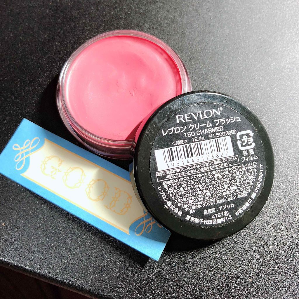 クリーム ブラッシュ/REVLON/ジェル・クリームチークを使ったクチコミ（1枚目）