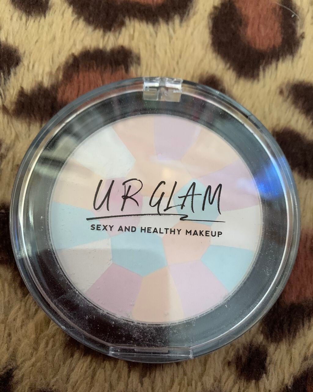 UR GLAM MARBLE FACE POWDER/U R GLAM/プレストパウダーを使ったクチコミ(3枚目)