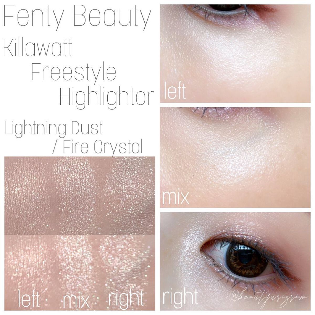 KILLAWATT|FENTY BEAUTY BY RIHANNAの人気色を比較 - ブルベ夏 KILLAWATT|FENTY BEAUTY BY RIHANNAの人気色を比較 - ブルベ夏