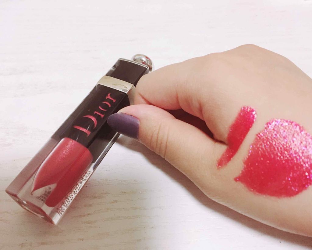 ディオール アディクト ラッカー プランプ/Dior/リップグロスを使ったクチコミ（2枚目）