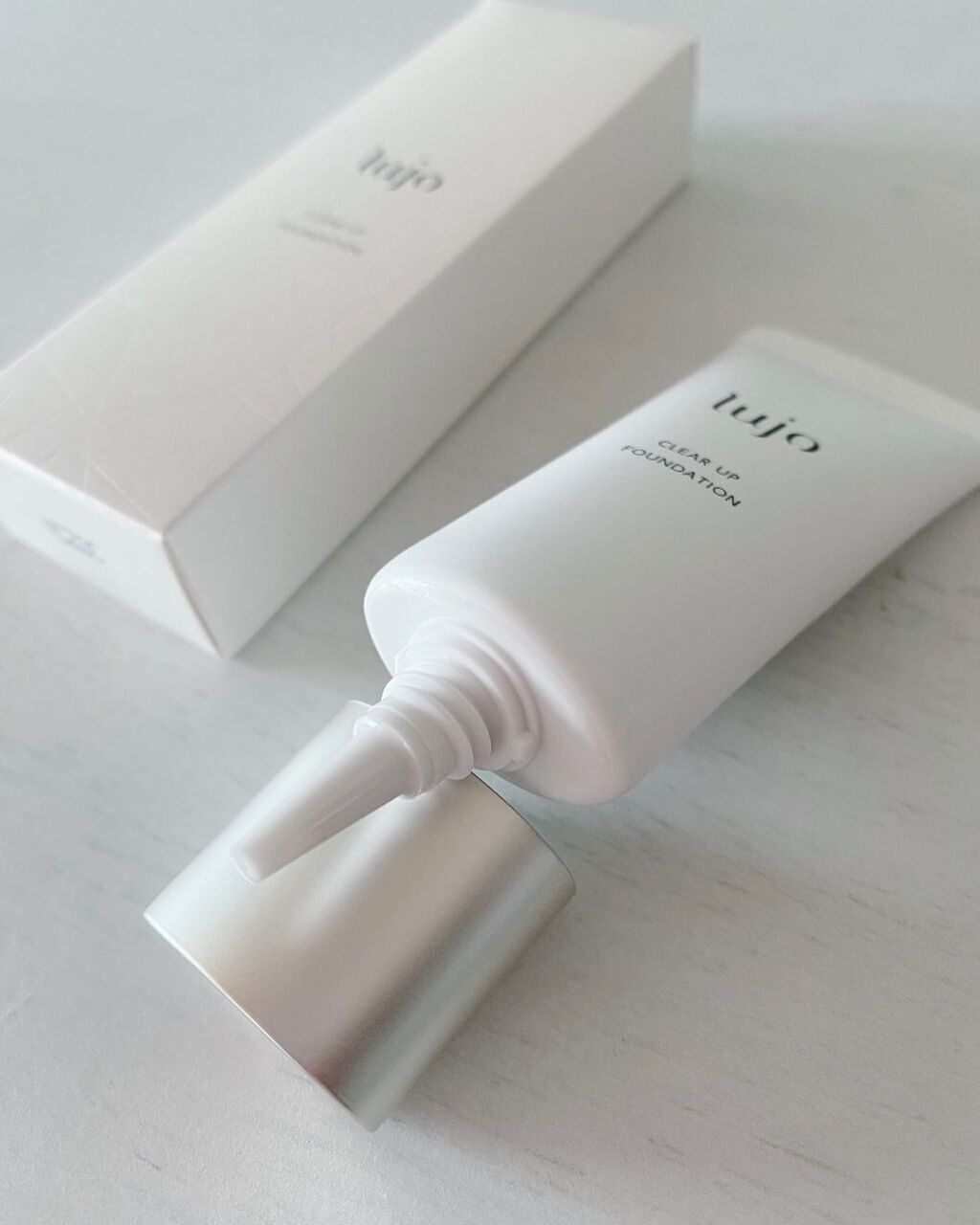 クリアアップ ファンデーション/lujo/クリーム・エマルジョンファンデーションを使ったクチコミ(2枚目)