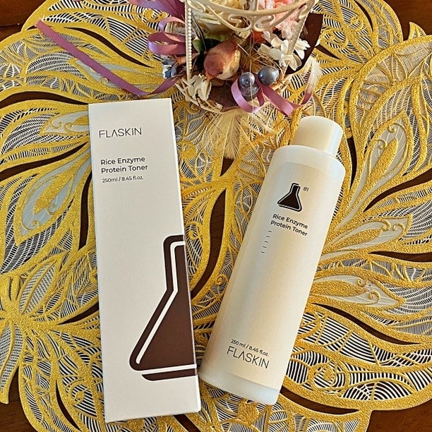 白米一番搾りタンパク質トナー/FLASKIN/化粧水を使ったクチコミ(1枚目)