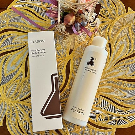 白米一番搾りタンパク質トナー/FLASKIN/化粧水を使ったクチコミ(1枚目)