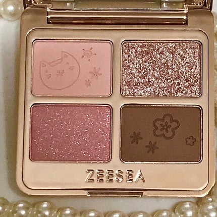 アニマルアイシャドウ(4シェード)/ZEESEA/アイシャドウパレットを使ったクチコミ(4枚目)