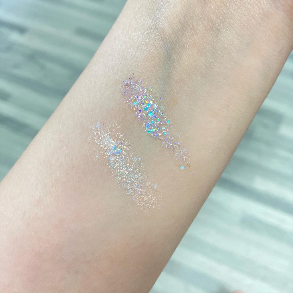 プレスグリッター/ColourPop/グリッターを使ったクチコミ(4枚目)