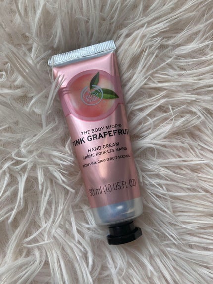 ハンドクリーム ピンクグレープフルーツ/THE BODY SHOP/ハンドクリームを使ったクチコミ(1枚目)