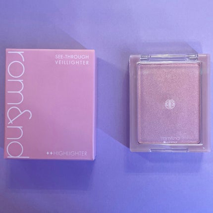 ヴェールライター/rom&nd/パウダーハイライトを使ったクチコミ(4枚目)