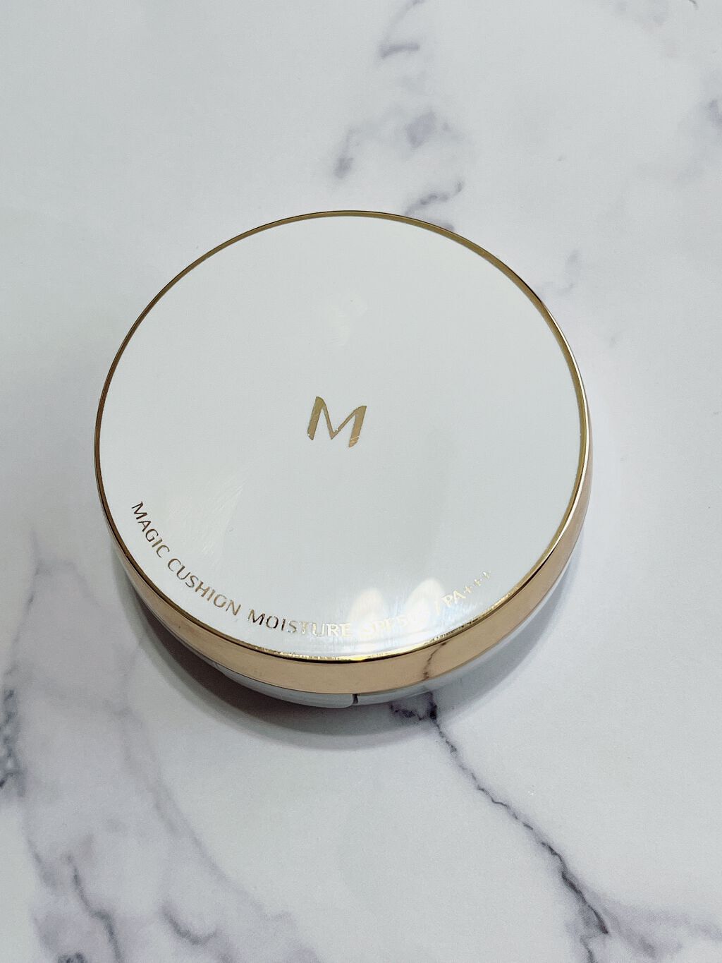 M クッション ファンデーション(モイスチャー)/MISSHA/クッションファンデーションを使ったクチコミ(1枚目)