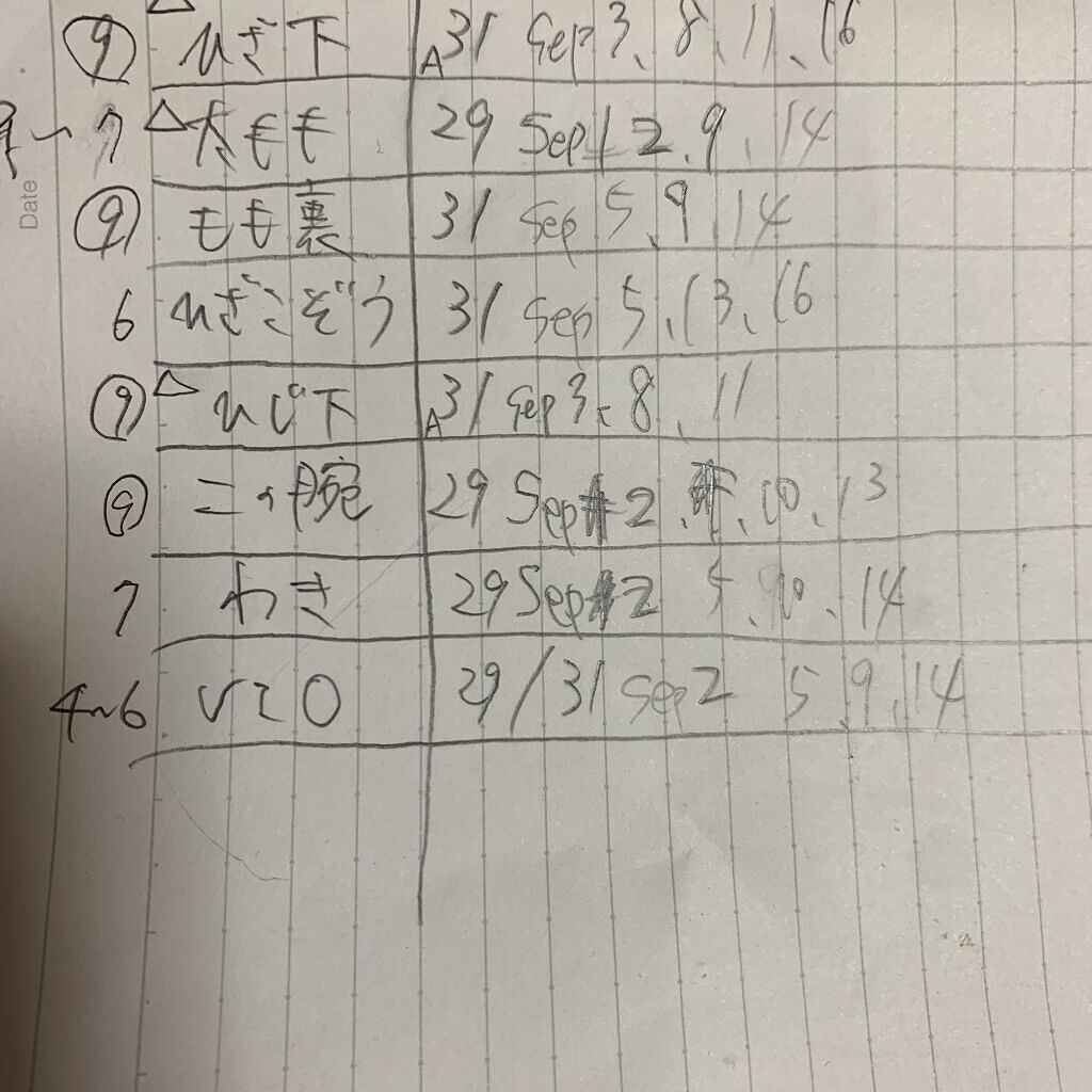 光脱毛器 VIO/Sarlisi/家庭用脱毛器を使ったクチコミ（2枚目）