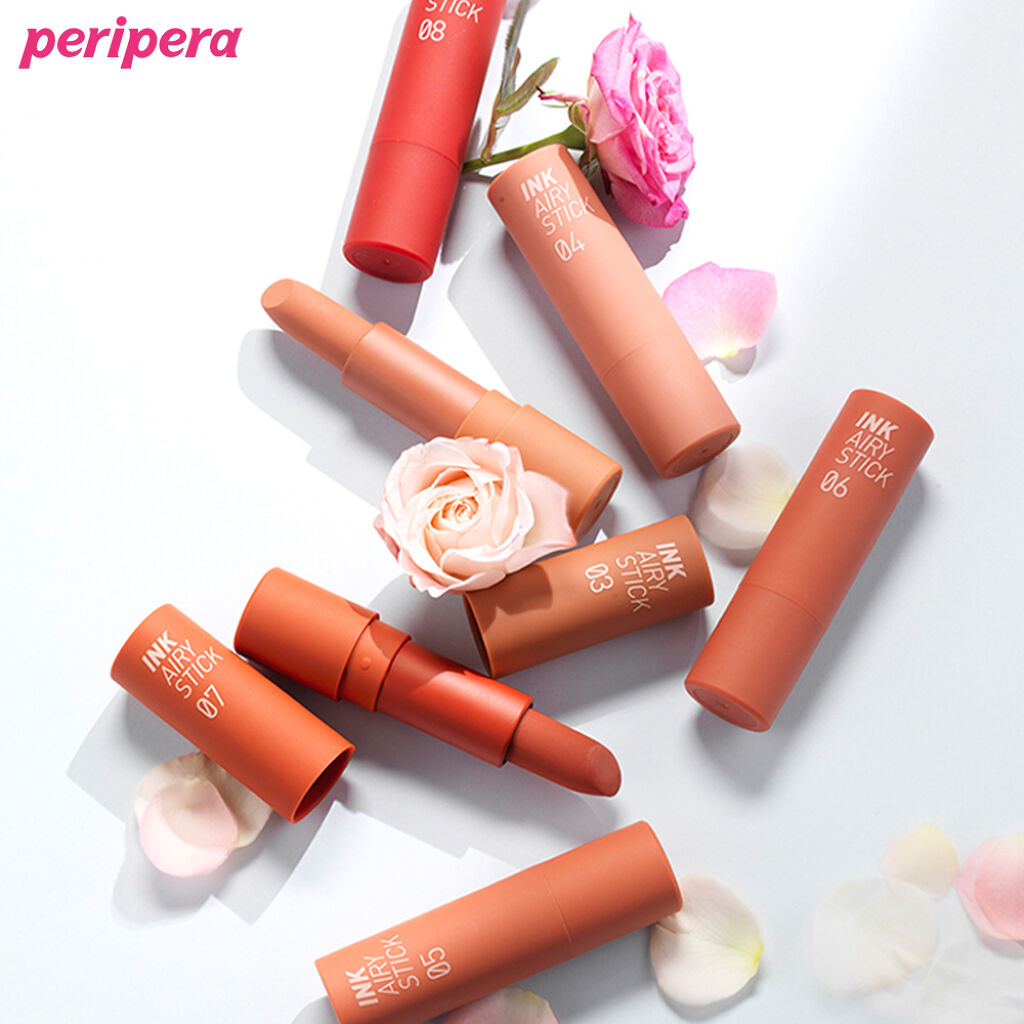 インク エアリー ベルベット スティック/PERIPERA/口紅を使ったクチコミ（1枚目）