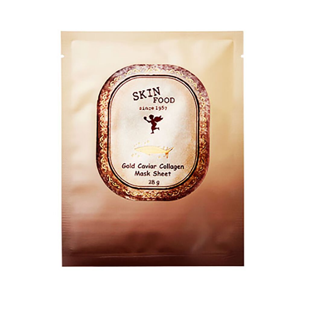 ゴールドキャビアコラーゲン マスクシート SKINFOOD