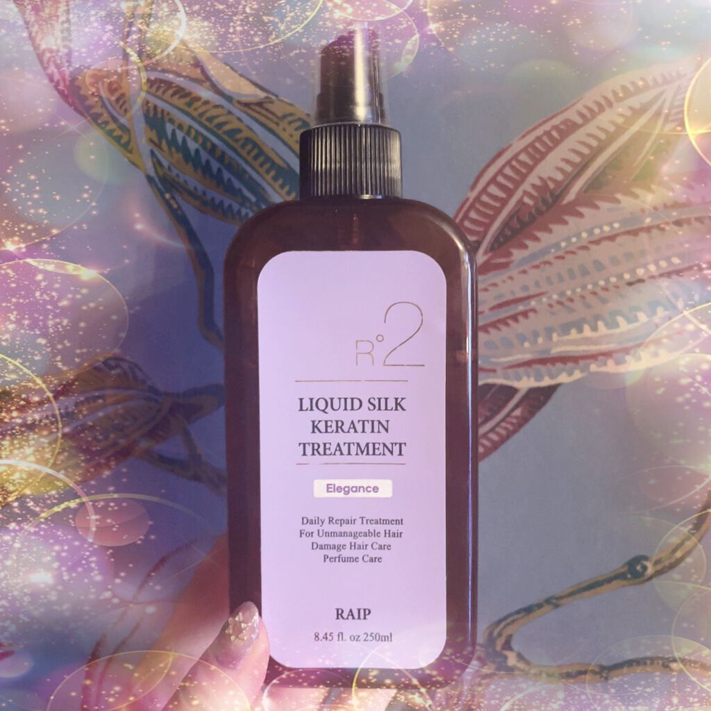 リキッドシルクケラチントリートメント/RAIP/ヘアミストを使ったクチコミ（1枚目）