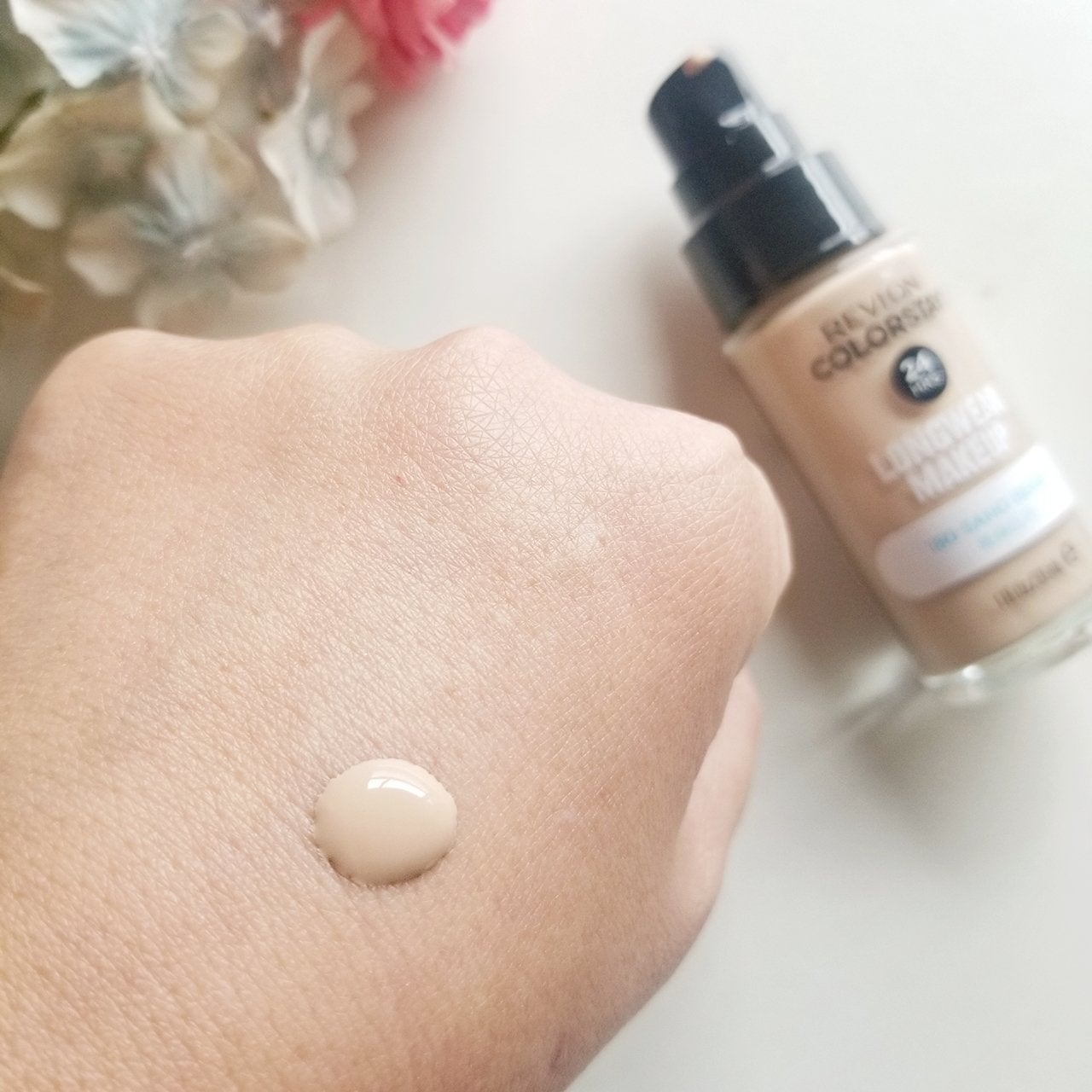 カラーステイ ロングウェア メイクアップ D/REVLON/リキッドファンデーションを使ったクチコミ(3枚目)