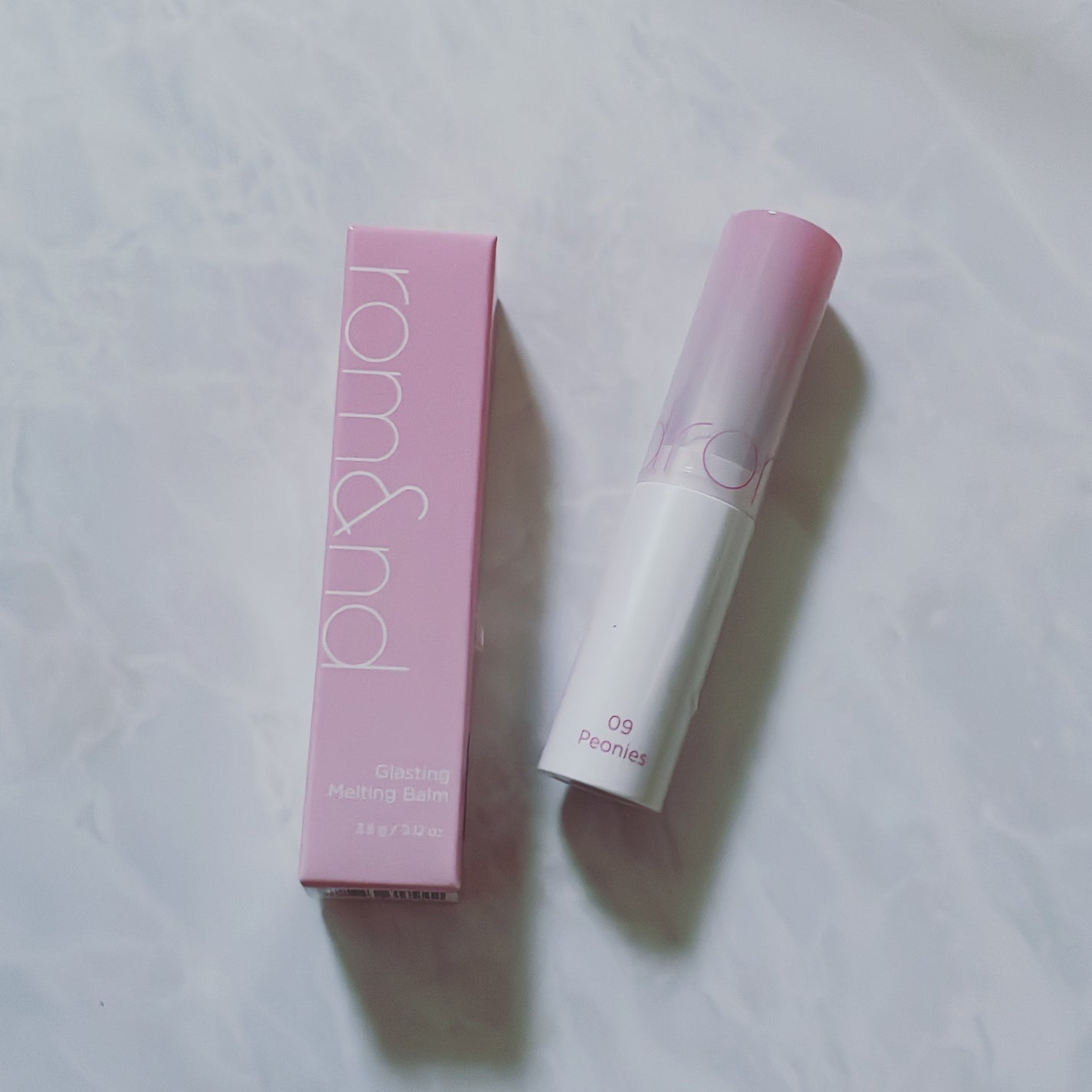 グラスティングメルティングバーム/rom&nd/リップバームを使ったクチコミ(2枚目)