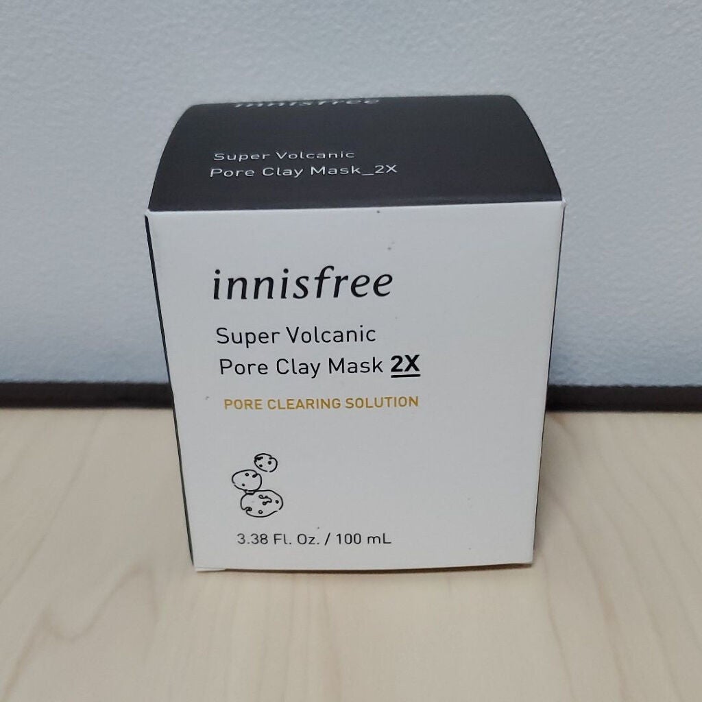 スーパーヴォルカニック ポア クレイマスク/innisfree/洗い流すパック・マスクを使ったクチコミ(1枚目)