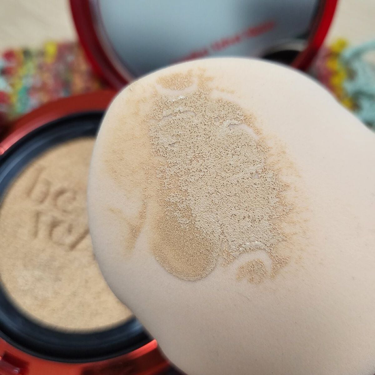 プロテーラービーベルベットカバークッション/espoir/クッションファンデーションを使ったクチコミ(4枚目)