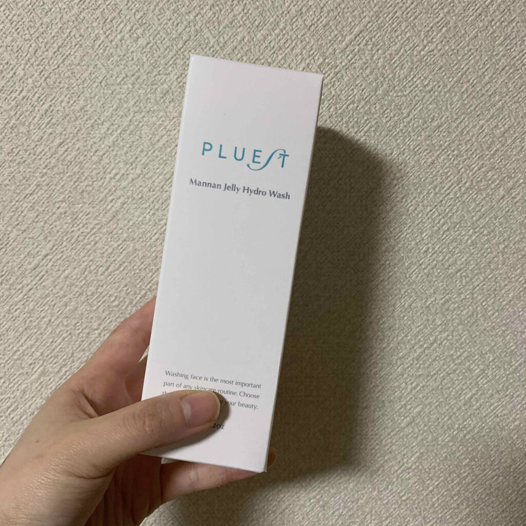 マンナンジェリーハイドロウォッシュ/PLUEST/洗顔料を使ったクチコミ（1枚目）