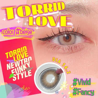 高発色❕ 韓国風もギャル系もいける激カワカラコン👀

OLOLAトリッドラブベージュマンスリーTORRID LOVE BEIGE monthly

も〜〜〜〜〜めちゃくちゃ可愛い😭😭😭
こんなに発色いい