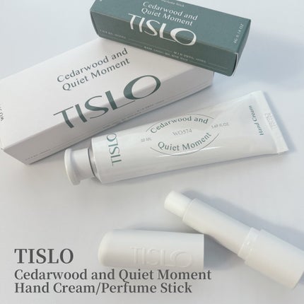 Cedarwood and Quiet Moment/Hand Cream/TISLO/ãã³ãã¯ãªãŒã ã䜿ã£ãã¯ãã³ãïŒ1æç®ïŒ