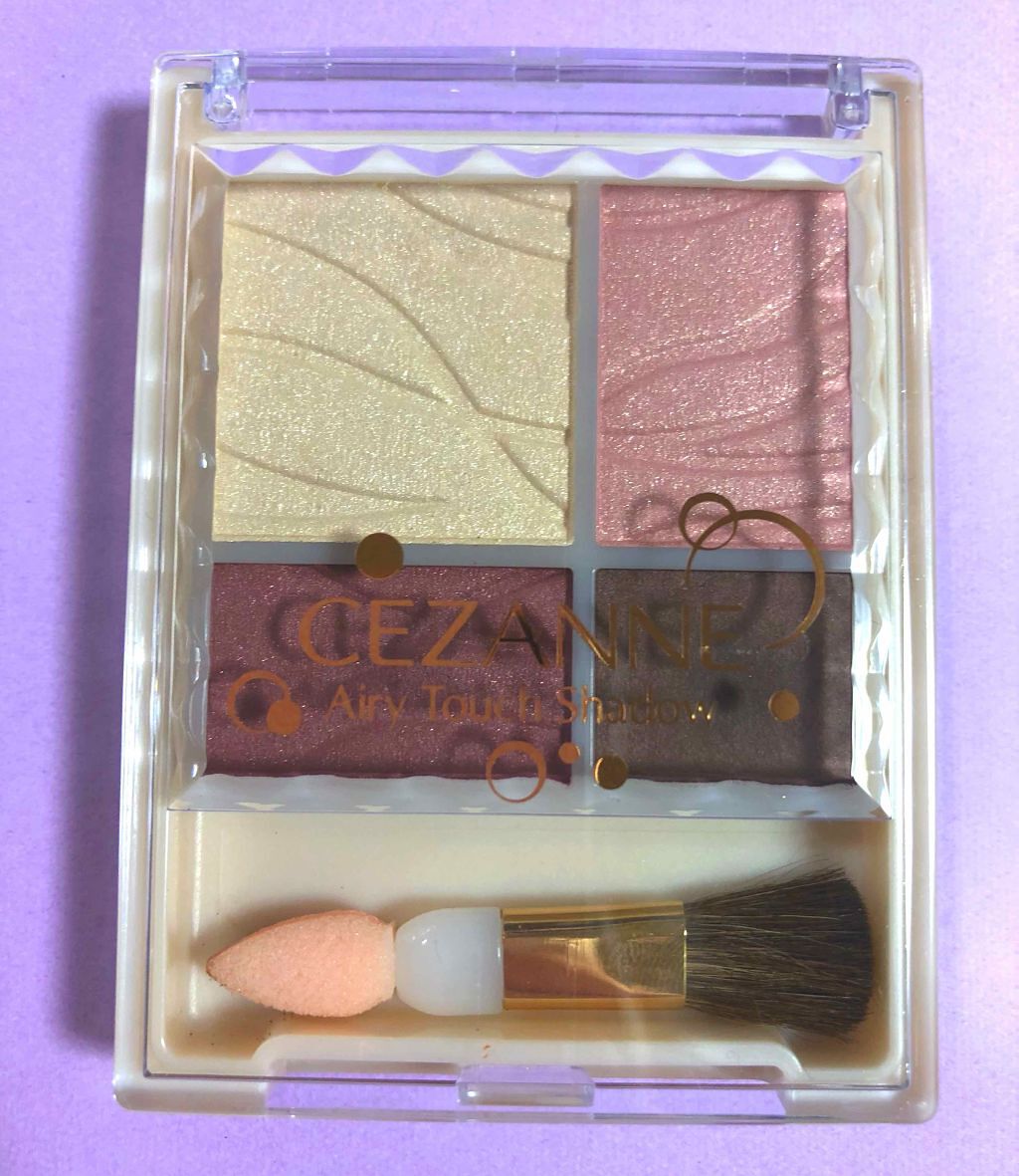 エアリータッチシャドウ/CEZANNE/アイシャドウパレットを使ったクチコミ(1枚目)