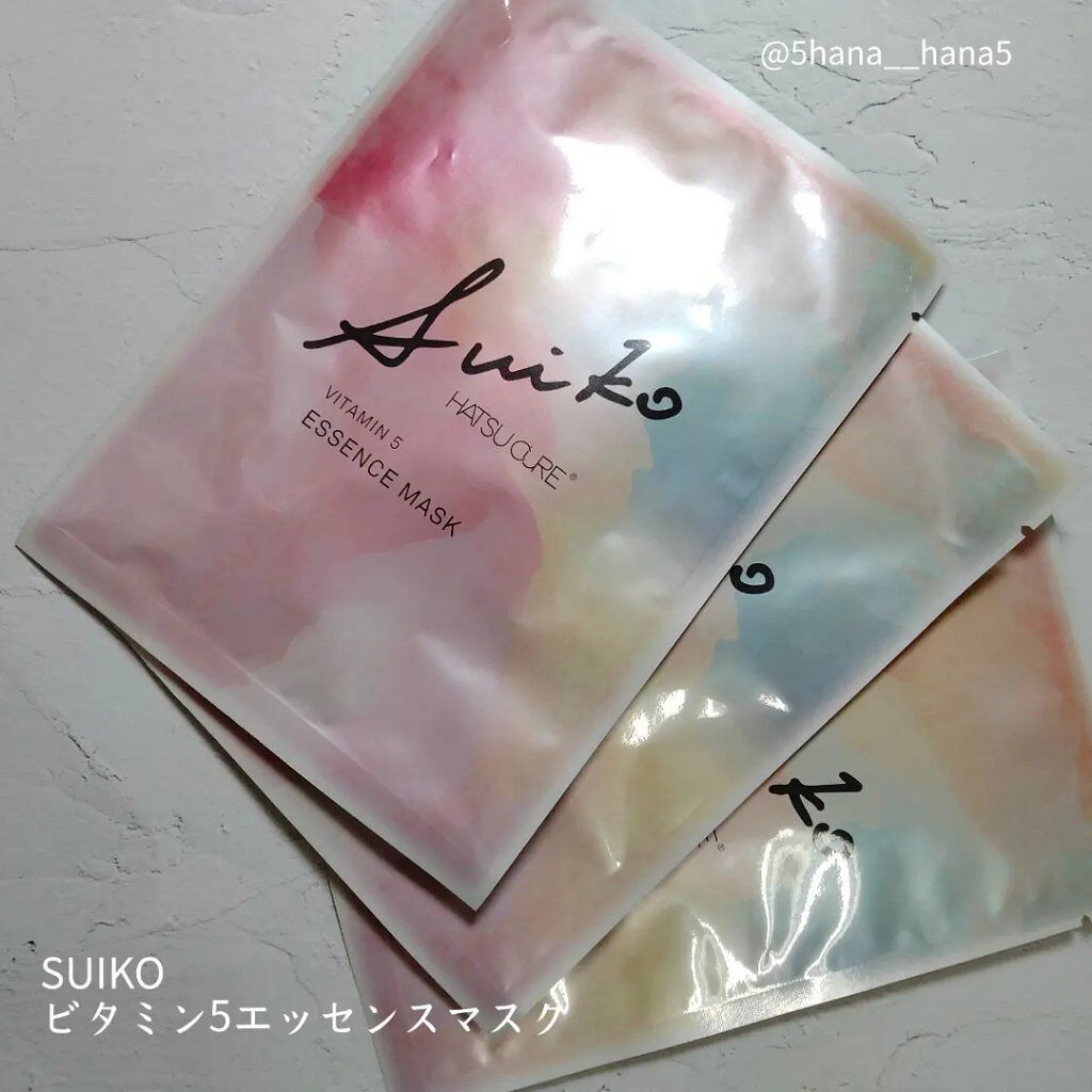 SUIKO HC ビタミン5エッセンスマスク/SUIKO HATSUCURE/シートマスク・パックを使ったクチコミ（1枚目）