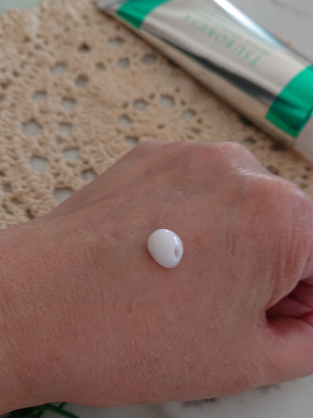 リペアエッセンスクリーム/ツボクサレディ/フェイスクリームを使ったクチコミ(2枚目)