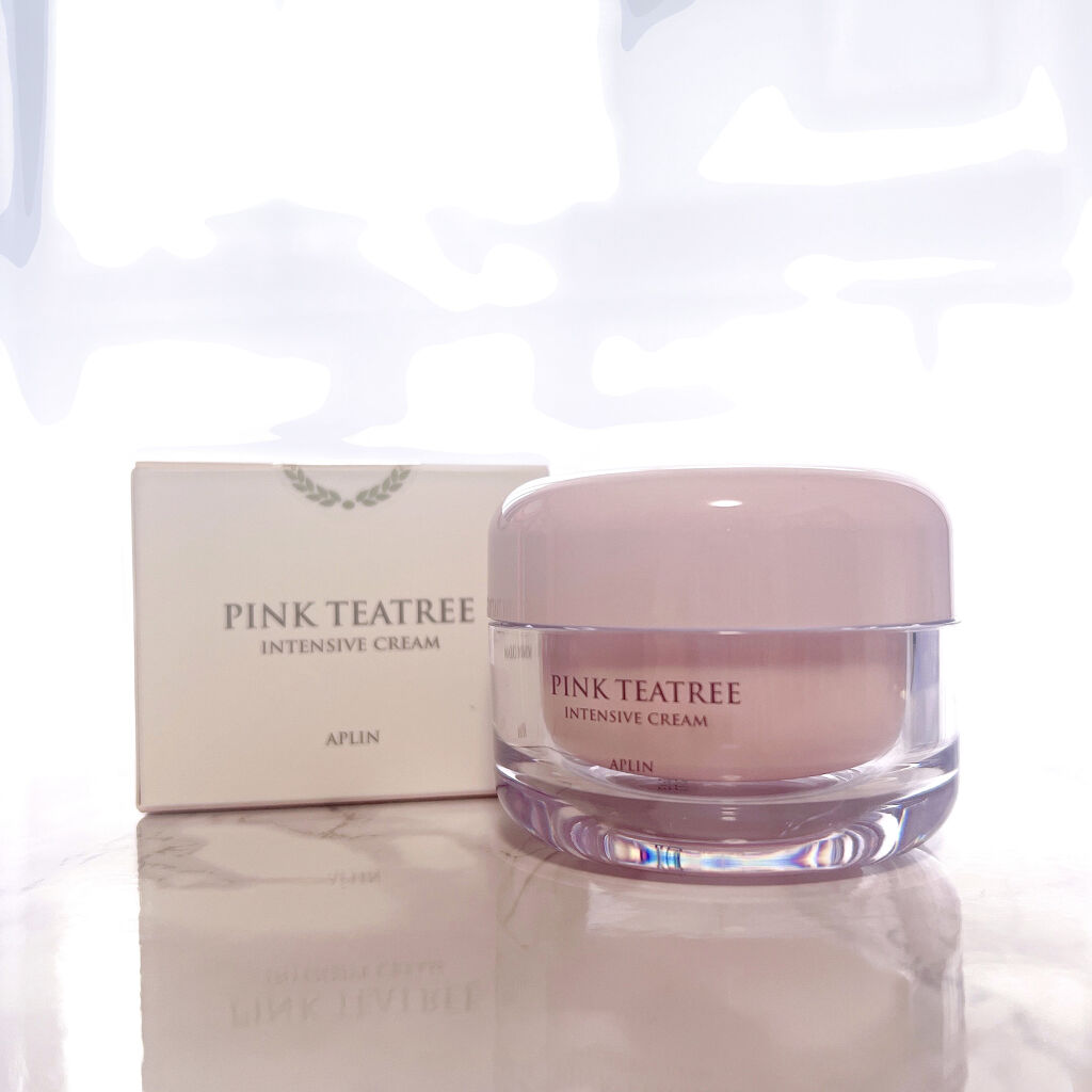 ピンクティーツリークリーム/APLIN/フェイスクリームを使ったクチコミ（2枚目）