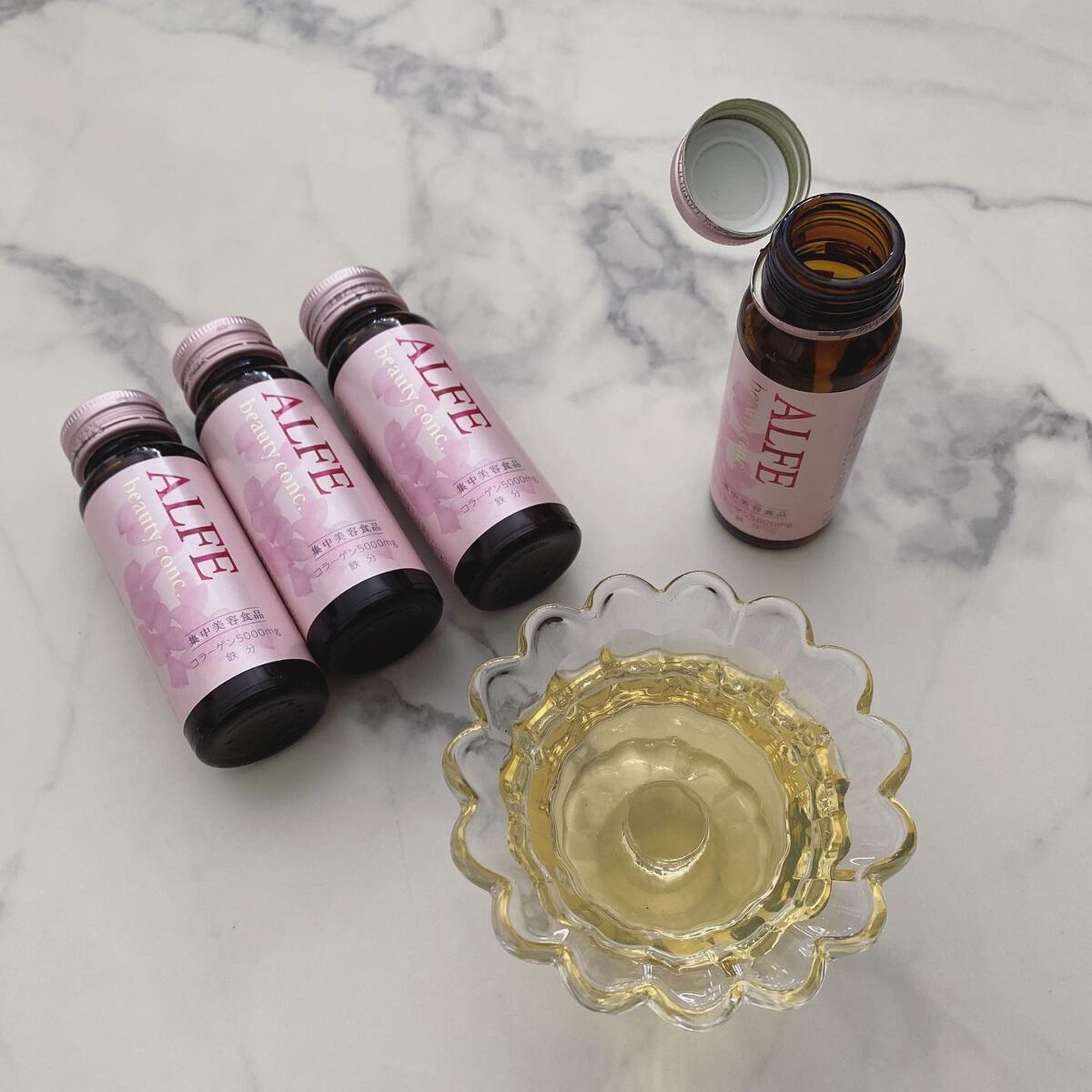 アルフェ ビューティコンク〈ドリンク〉W/アルフェ/美容ドリンクを使ったクチコミ（3枚目）