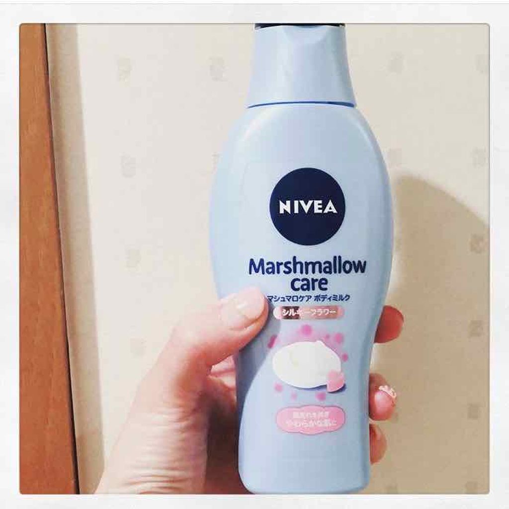 マシュマロケアボディミルク シルキーフラワーの香り/ニベア/ボディミルクを使ったクチコミ（1枚目）
