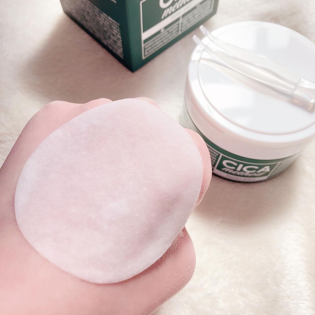 CICA method TONER PAD/コジット/化粧水を使ったクチコミ(3枚目)