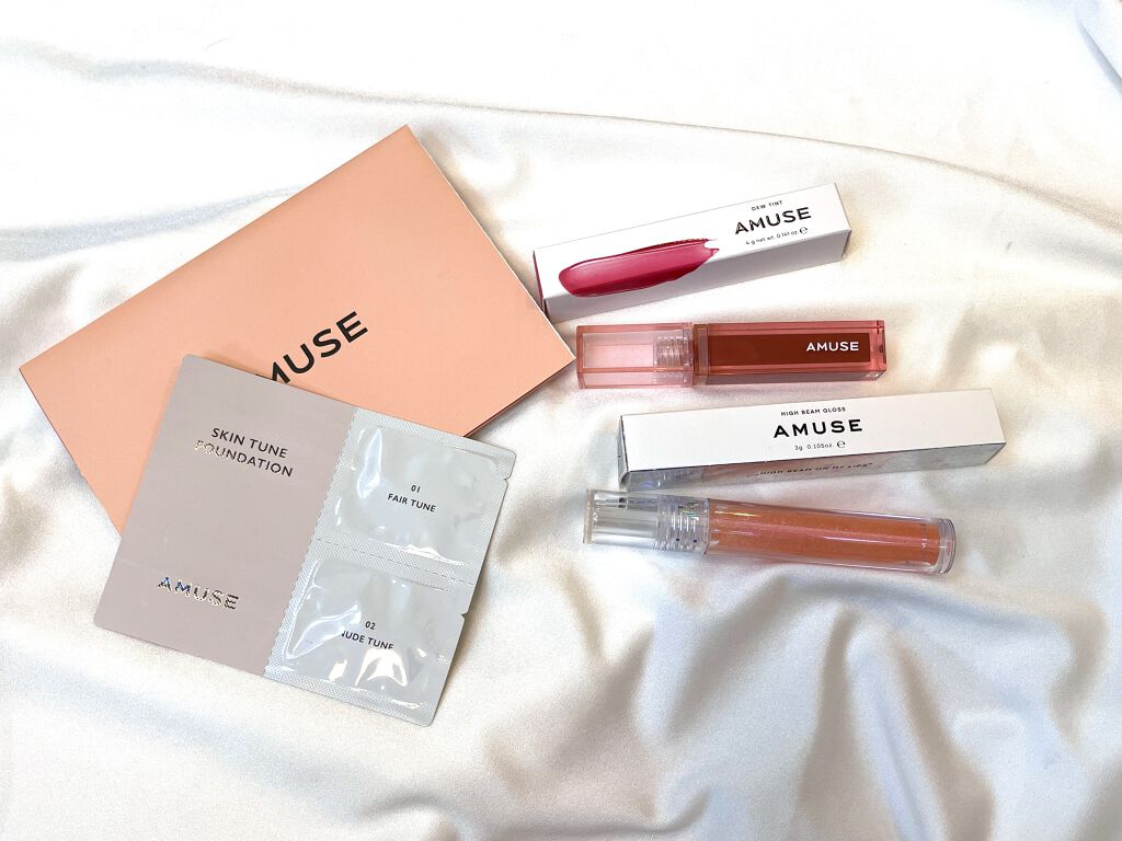 ハイビーム グロス/AMUSE/リップグロスを使ったクチコミ（2枚目）
