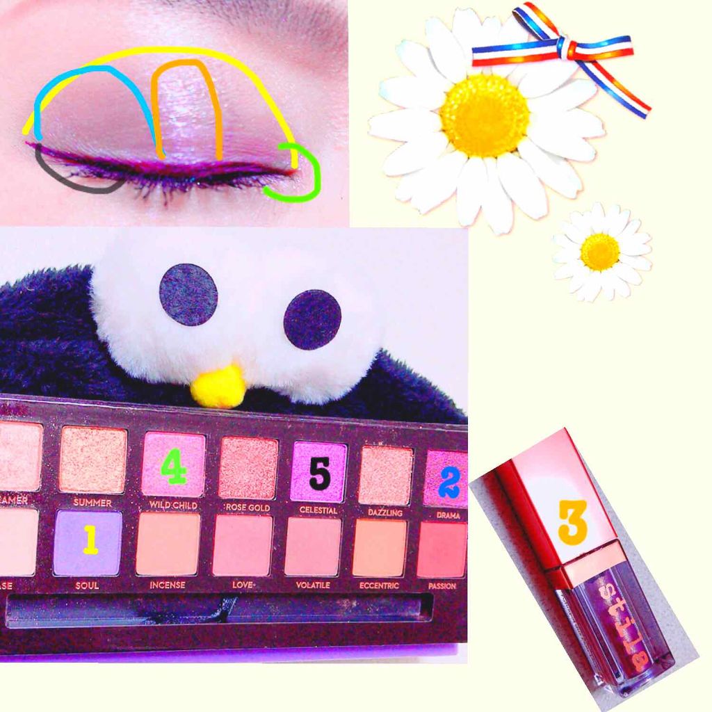 グリッター&グロウ リキッドアイシャドウ/stila/グリッターを使ったクチコミ（2枚目）