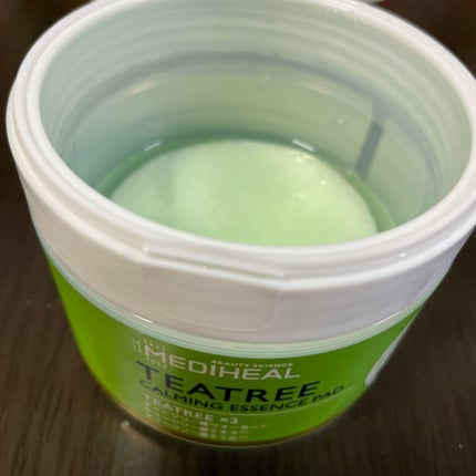 ティーツリーカーミングエッセンスパッド/MEDIHEAL/トナーパッドを使ったクチコミ(1枚目)