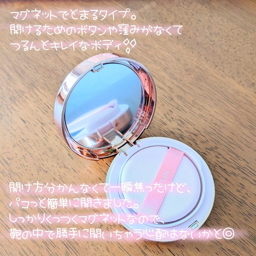 ピンクティーツリーカバークッション/APLIN/クッションファンデーションを使ったクチコミ(2枚目)