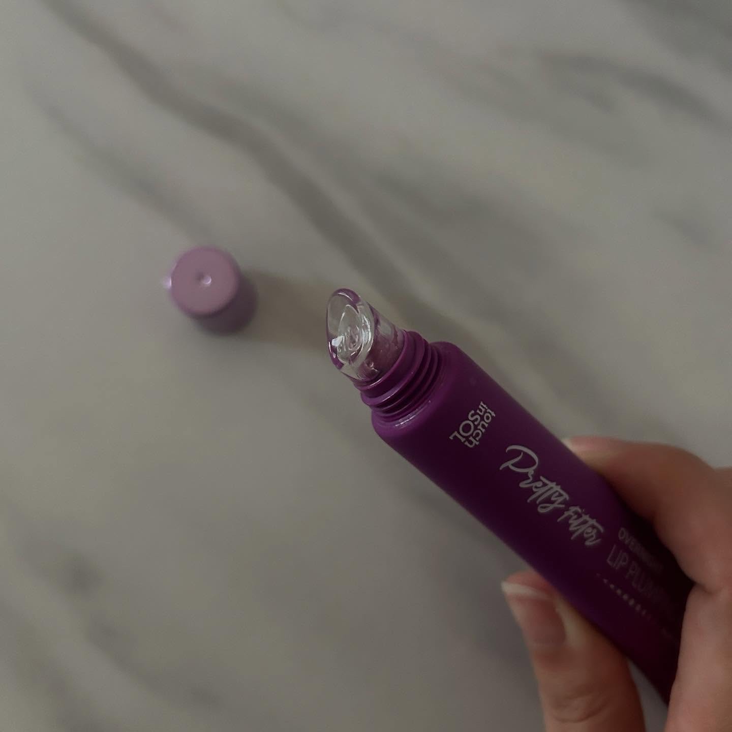 プリティフィルターオーバーナイトリッププランピングマスク/touch in SOL /リップマスクを使ったクチコミ（3枚目）