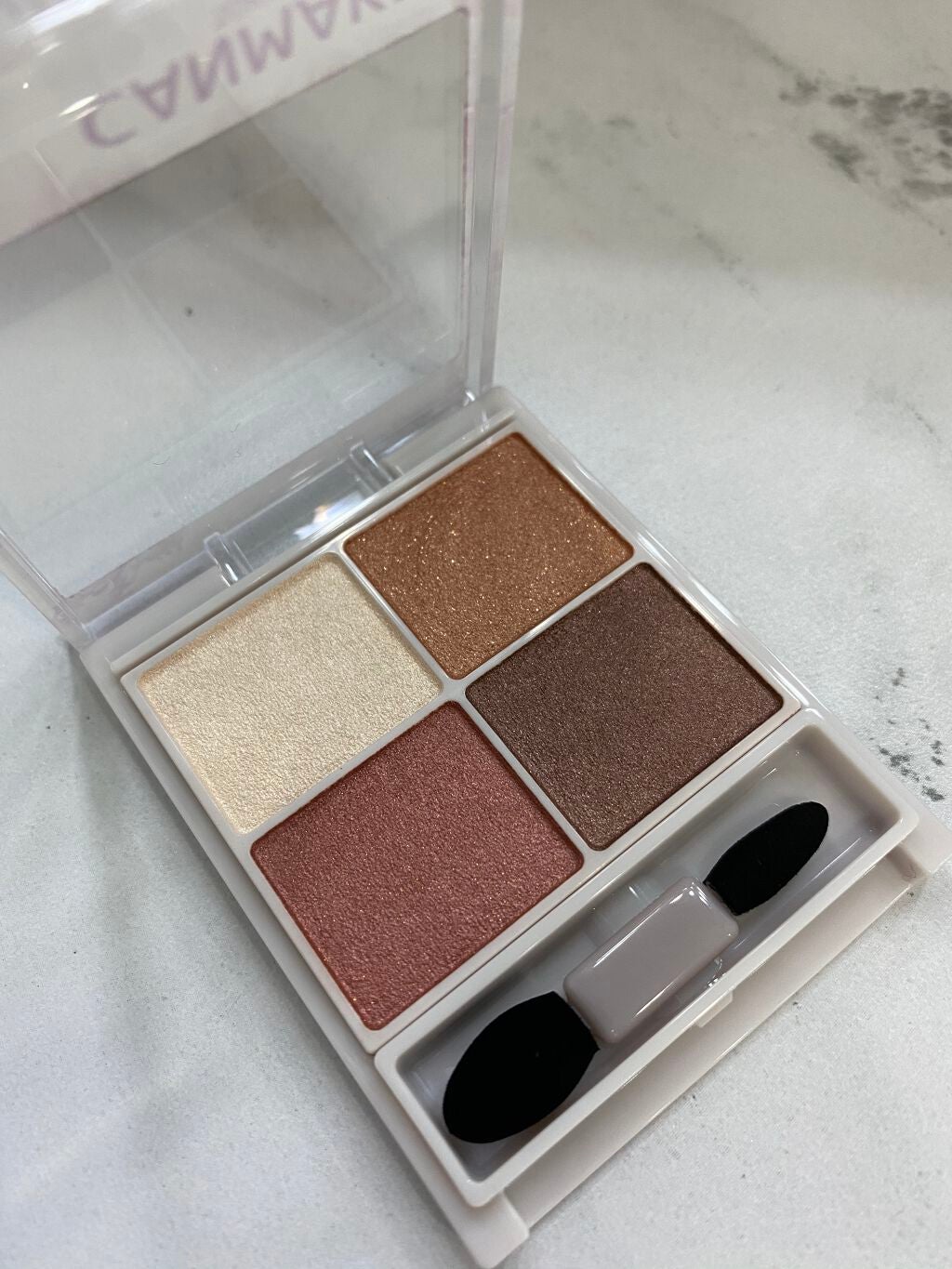 シルキースフレアイズ/キャンメイク/アイシャドウパレットを使ったクチコミ(2枚目)