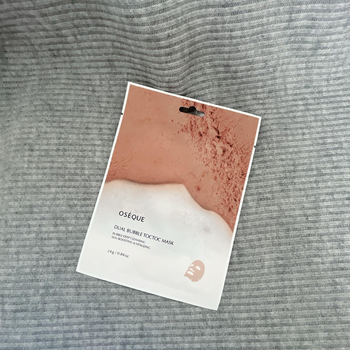 OSEQUE DUAL SKINCARE BUBBLE MASK/OSEQUE/シートマスク・パックを使ったクチコミ（2枚目）
