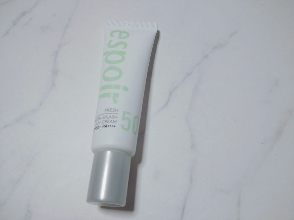 ウォータースプラッシュサンクリーム/espoir/日焼け止め・UVケアを使ったクチコミ(1枚目)