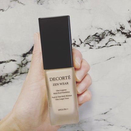 ゼン ウェア フルイド/DECORTÉ/リキッドファンデーションを使ったクチコミ(8枚目)
