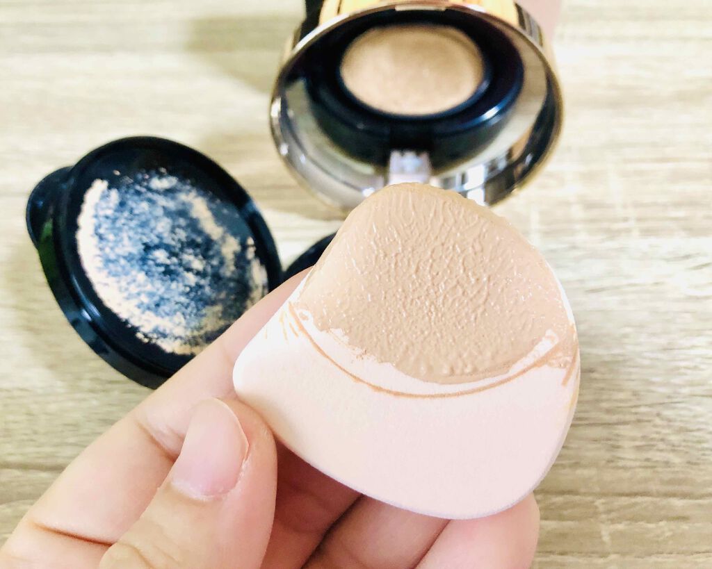 ホワイトカバークッション/エクスボーテ/クッションファンデーションを使ったクチコミ(2枚目)