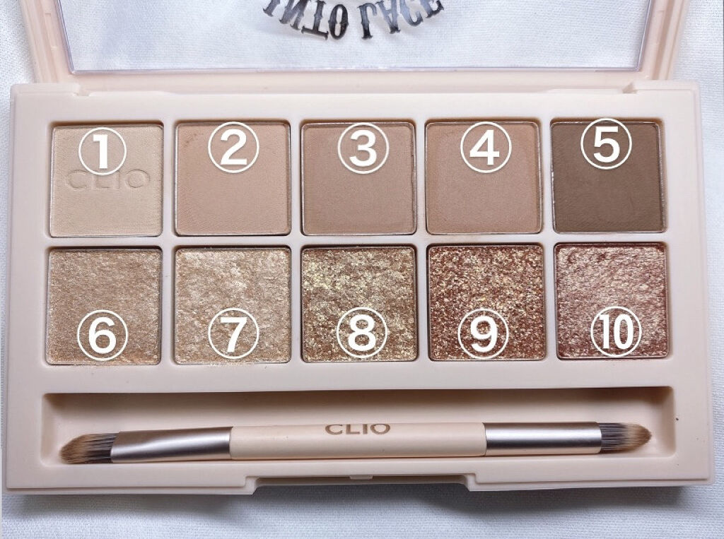 プロ アイ パレット/CLIO/アイシャドウパレットを使ったクチコミ（3枚目）