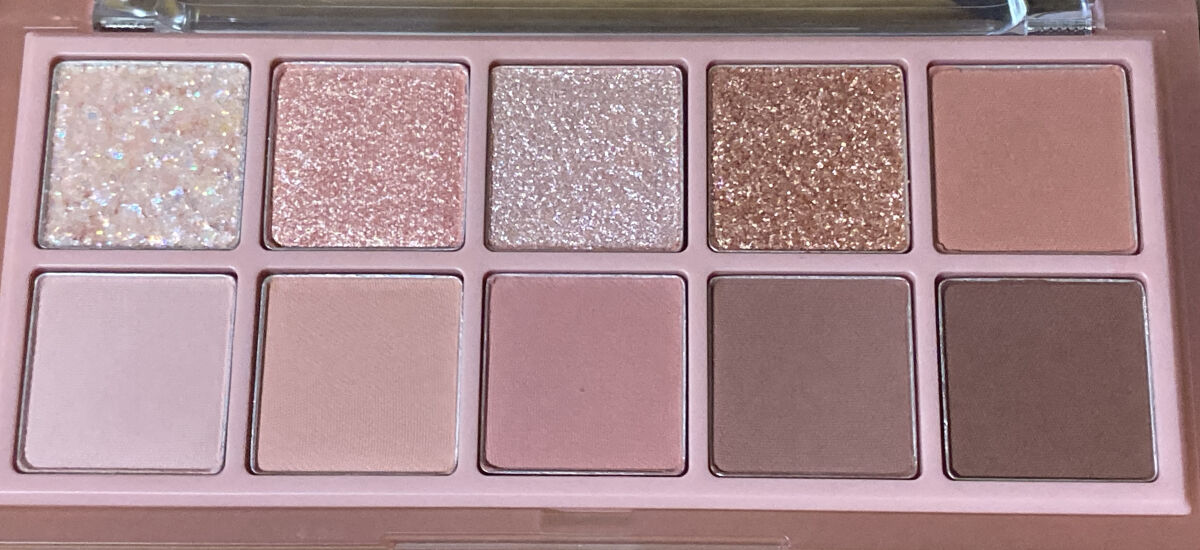 ベターザンパレット/rom&nd/アイシャドウパレットを使ったクチコミ（2枚目）