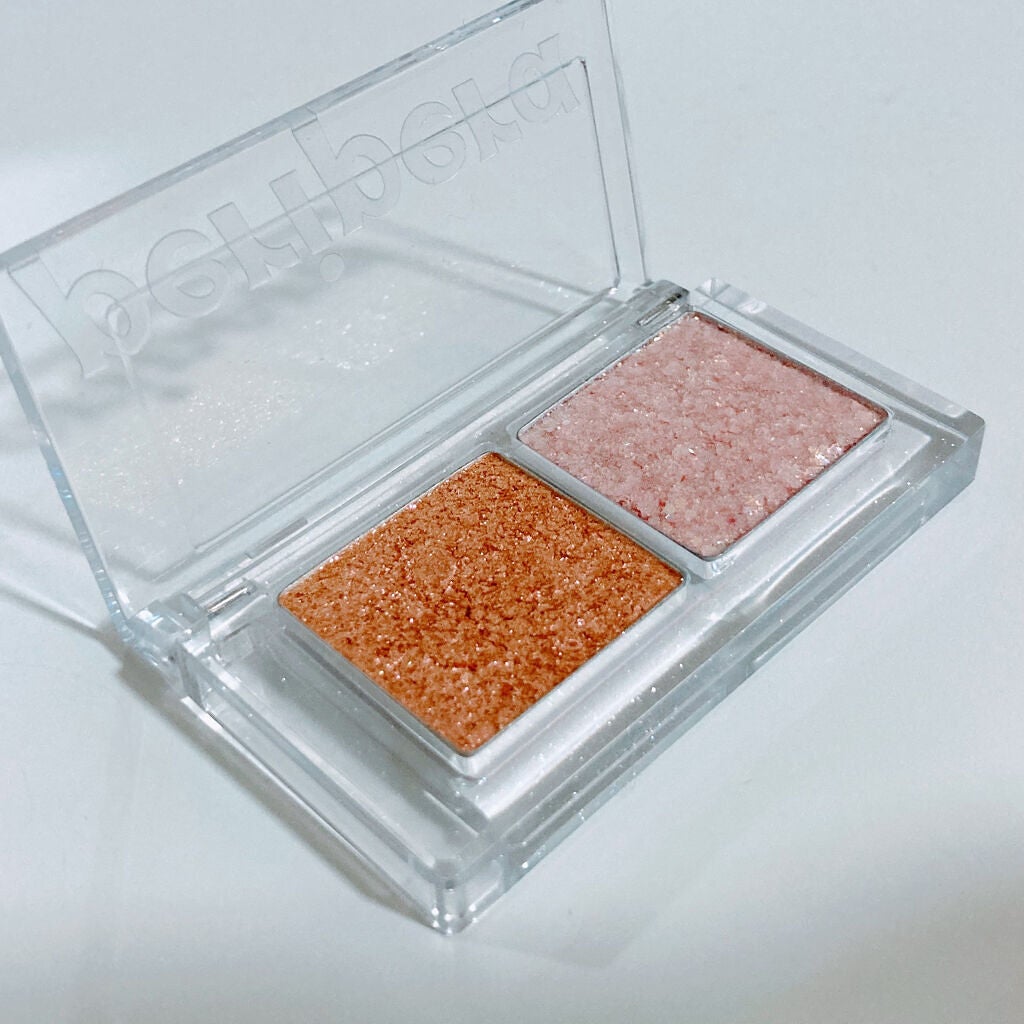 デュオ ポケット グリッター シャドウ/PERIPERA/アイシャドウパレットを使ったクチコミ(2枚目)